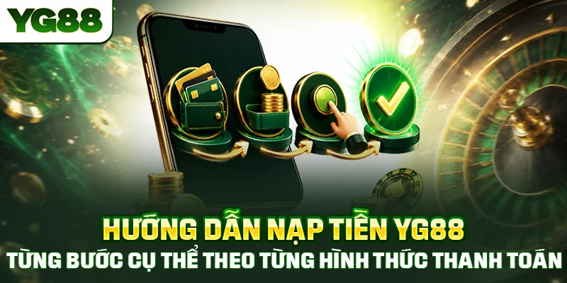 Hướng dẫn nạp tiền YG88 từng bước cụ thể theo từng hình thức thanh toán